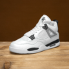 AJ4 Basketball Sneakers -White Sole