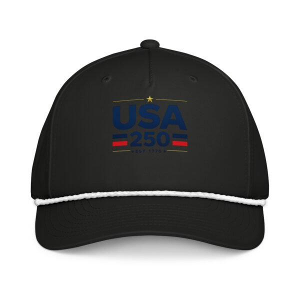 classic-rope-cap-black-white-front-6a255fc90b138.jpg USA250 Classic rope cap DTF Print