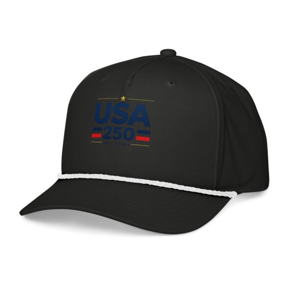 classic-rope-cap-black-white-left-front-6a255fc90b305.jpg USA250 Classic rope cap DTF Print