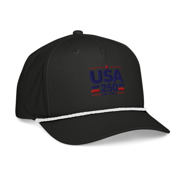 classic-rope-cap-black-white-right-front-6a256042d8447.jpg USA250 Classic rope cap Embroidered