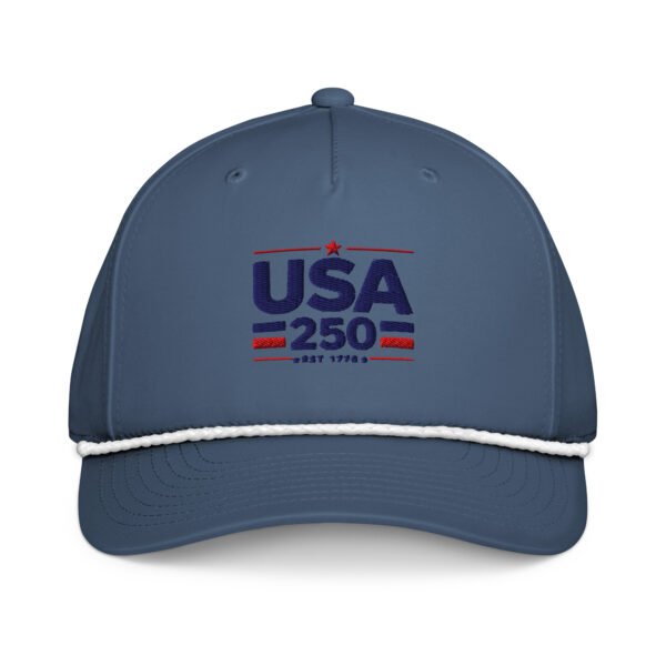 classic-rope-cap-light-blue-white-front-6a256042d88b9.jpg USA250 Classic rope cap Embroidered