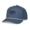 classic-rope-cap-light-blue-white-left-front-6a255fc90b9cb.jpg USA250 Classic rope cap DTF Print
