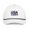 classic-rope-cap-white-black-front-6a256042d8bc0.jpg USA250 Classic rope cap Embroidered