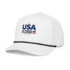 classic-rope-cap-white-black-left-front-6a255fc909be2.jpg USA250 Classic rope cap DTF Print