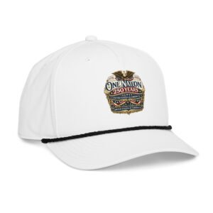 One Nation 250 Years Classic rope cap DTF Print)