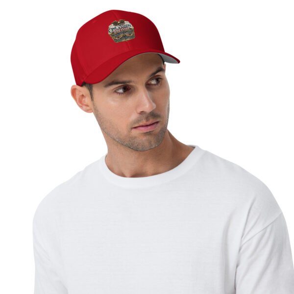closed-back-structured-cap-red-front-6a26705e83797.jpg One Nation 250 Years Structured Twill Cap Embroidered