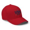 closed-back-structured-cap-red-right-front-6a25619727473.jpg USA250 Structured Twill Cap Embroidered