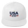USA250  Flat Bill Cap Embroidered