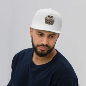 One Nation  250 Years Flat Bill Cap Embroidered