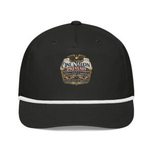 One Nation 250 Years Golf rope cap Embroidered