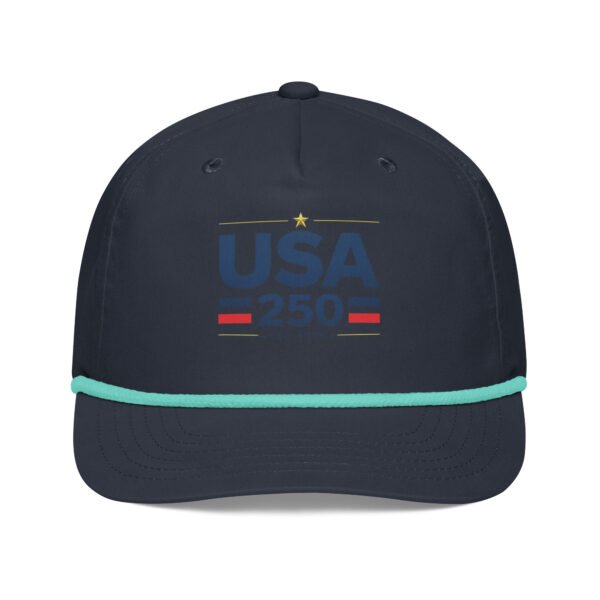 golf-rope-cap-navy-mint-front-6a255de35fe8b.jpg USA250 Golf rope cap DTF Print
