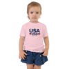 toddler-staple-tee-pink-front-6a253075c5179.jpg USA250 Toddler Short Sleeve Tee DTG Print