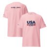 unisex-classic-tee-light-pink-front-and-back-6a2688b46205b.jpg USA250 Unisex classic tee DTF Print