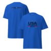 unisex-classic-tee-royal-front-and-back-6a26880c2b9a0.jpg USA250 Unisex classic tee DTG Print
