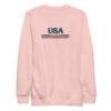 unisex-premium-sweatshirt-light-pink-back-6a2529e0a36fc.jpg One Nation 250 Years Unisex Premium Sweatshirt DTG print