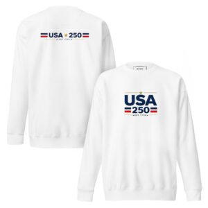 USA250  Unisex Premium Sweatshirt DTF Print