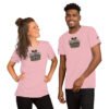 unisex-staple-t-shirt-pink-front-6a2678a26f1d2.jpg One Nation 250 Years Unisex t-shirt DTG Print