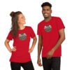 unisex-staple-t-shirt-red-front-6a2677d6a171f.jpg One Nation 250 Years Unisex t-shirt DTF Print