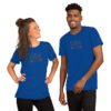 unisex-staple-t-shirt-true-royal-front-6a268c2bf376a.jpg USA250 Unisex t-shirt DTG Print
